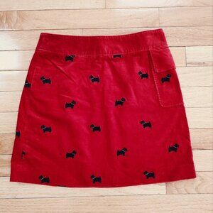 Lilly Pulitzer vintage Scottie dog mini skirt 2 EUC